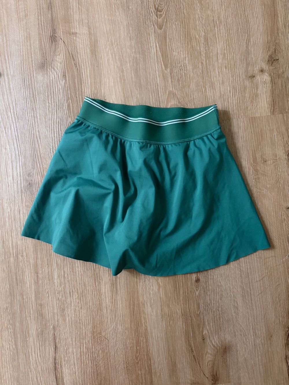 Athleta Teal Women's Active Skort with Striped Waistband